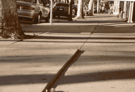 This one is quite an urban sleighride.