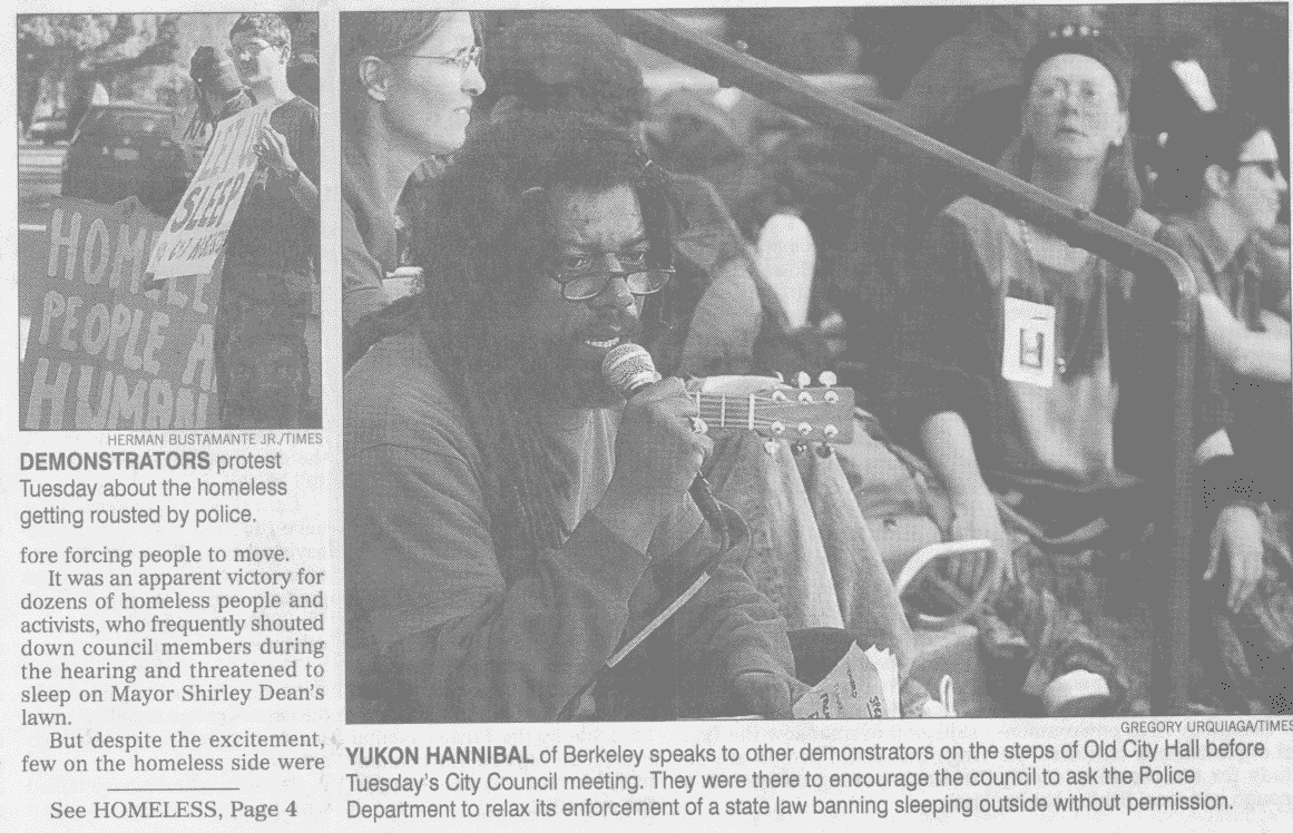 Sometimes the best gigs are on the courthouse steps.