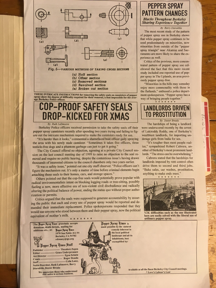 The mighty second page.