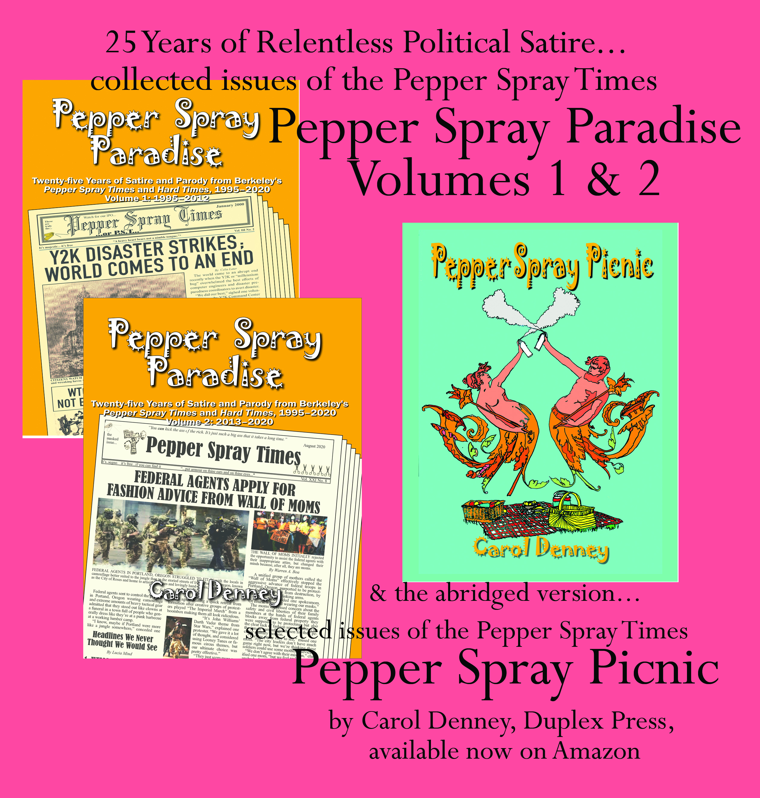Pepper Spray Times books