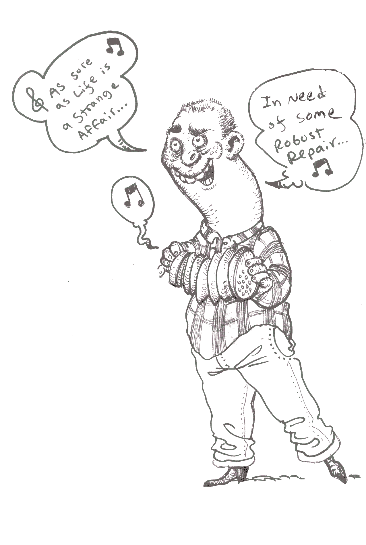 Concertina players are an extremely rarified, refined breed.