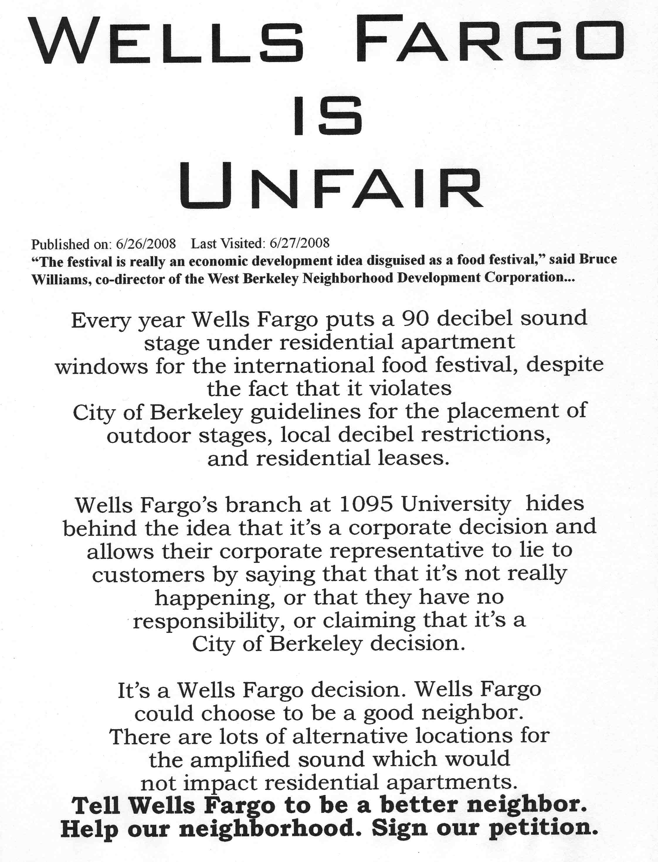 Feel free to print and post our poster..